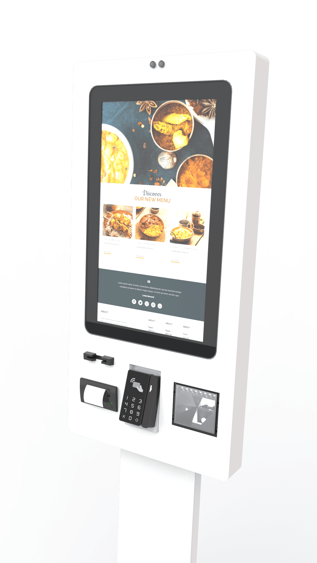 32" Ödeme Kiosk