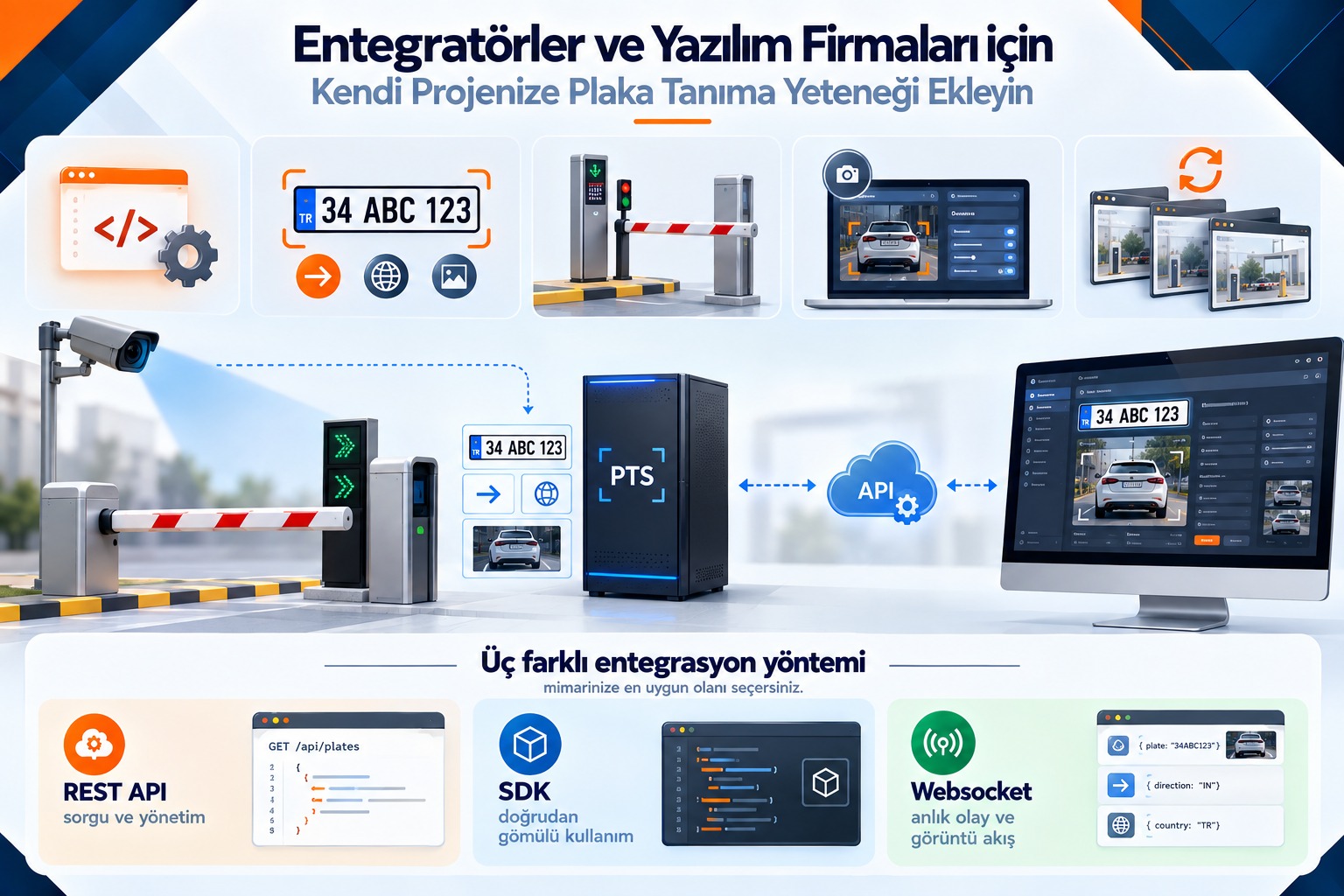 Renesis Plaka Tanıma Sistemi entegrasyon